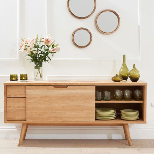 Tivoli Retro Oak Sideboard