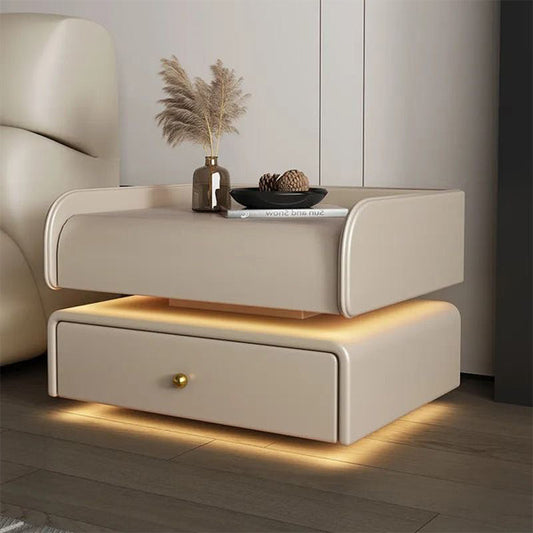 Smart Luxury 2 Layer Bedside Table