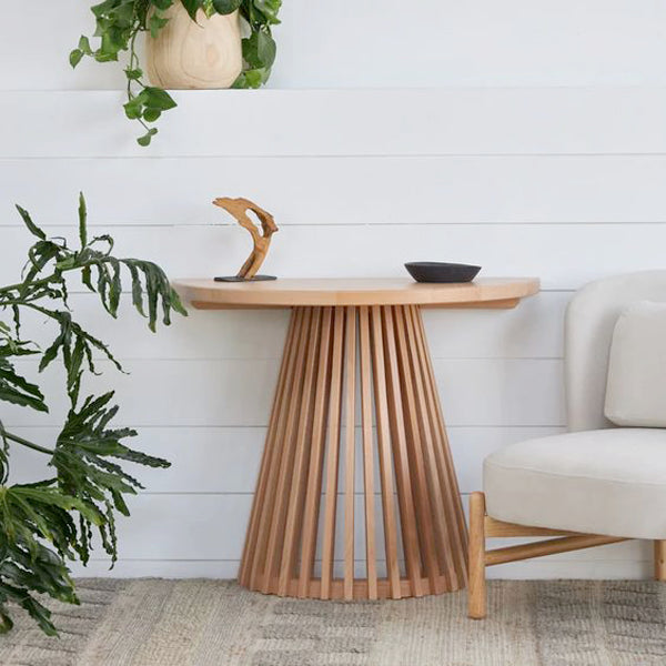 Zero Waste Wood Entryway Console Table