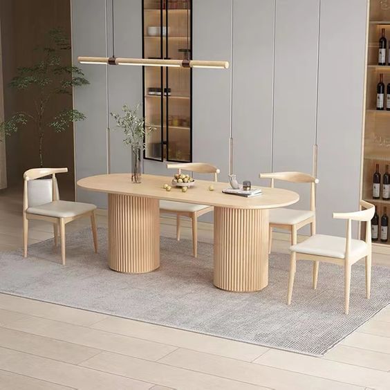 Luxury Italian Wooden Dining Sets