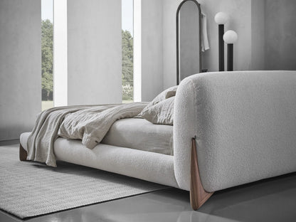 Luxury Modern Italian Lamb Low Bed