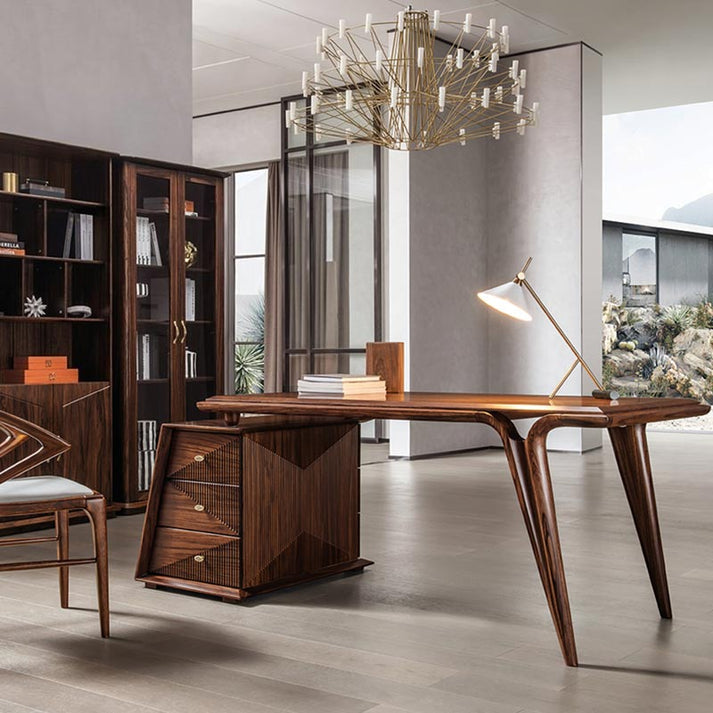 Lecra Luxurious Wooden Desk