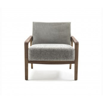 Noblè Cappelletti Smooth Fabric Arm Chair