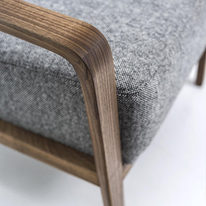 Noblè Cappelletti Smooth Fabric Arm Chair