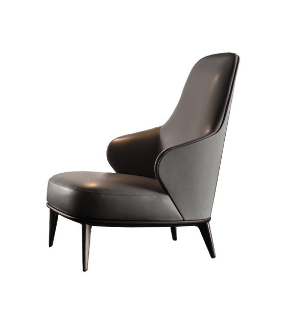 Leslie Bergere Velvet Armchair