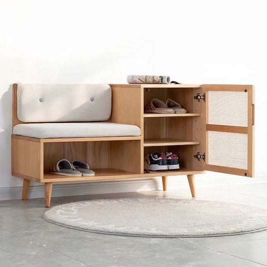 Villey Upholstered Shoe Storage Cabinet