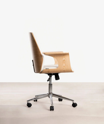 Curved Handle Hydrolic Chair