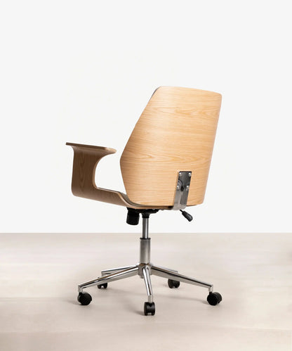 Curved Handle Hydrolic Chair