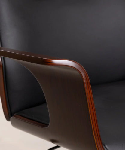 Curved Handle Hydrolic Chair