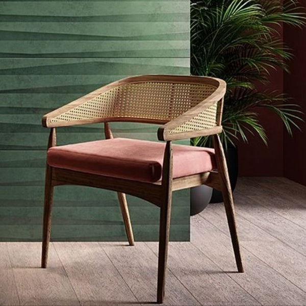 Modern Cane Armchair