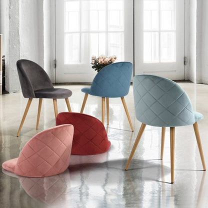 Zomba Velvet Dining Chair