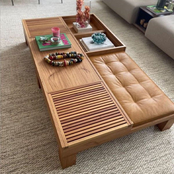 Celestre Lumber Center Table