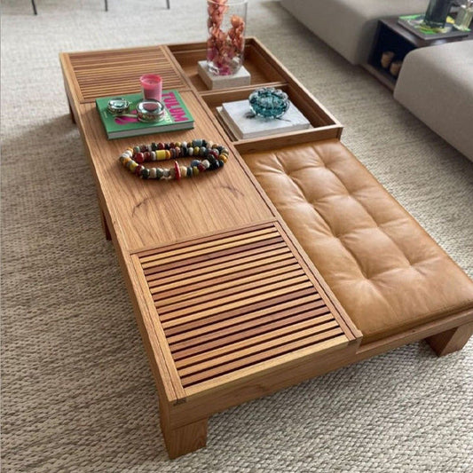 Celestre Lumber Center Table