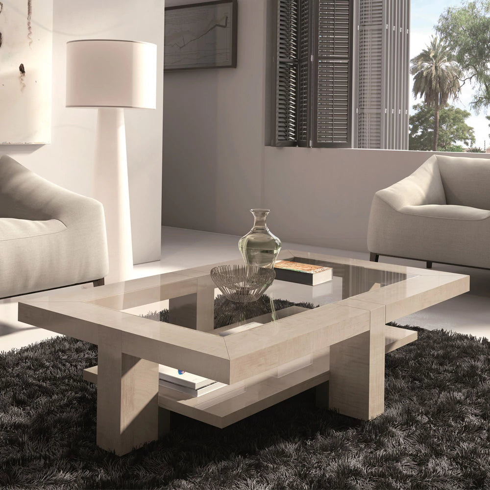 Simple design coffee table